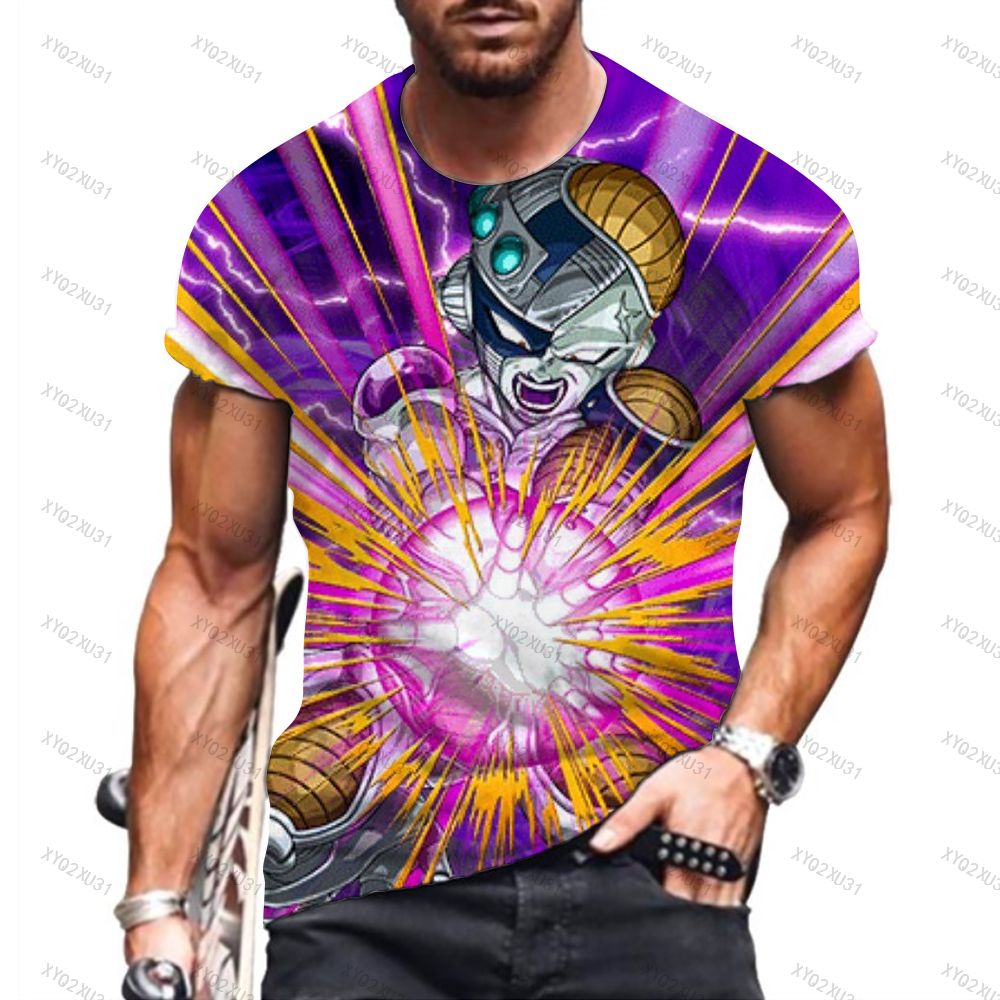 Dragon Ball Z Frieza Men's Clothing T-shirt