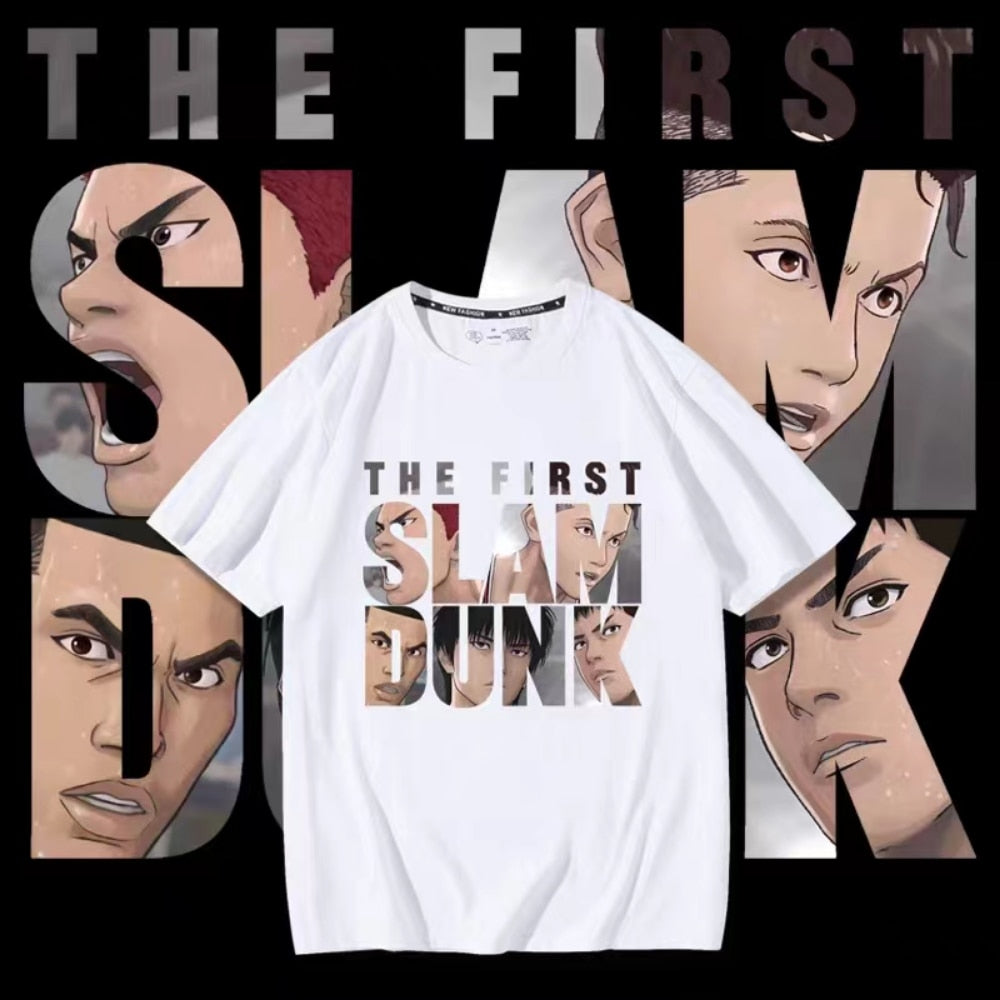 The First Slam Dunk Anime Short Sleeve T shirt | KataMoon