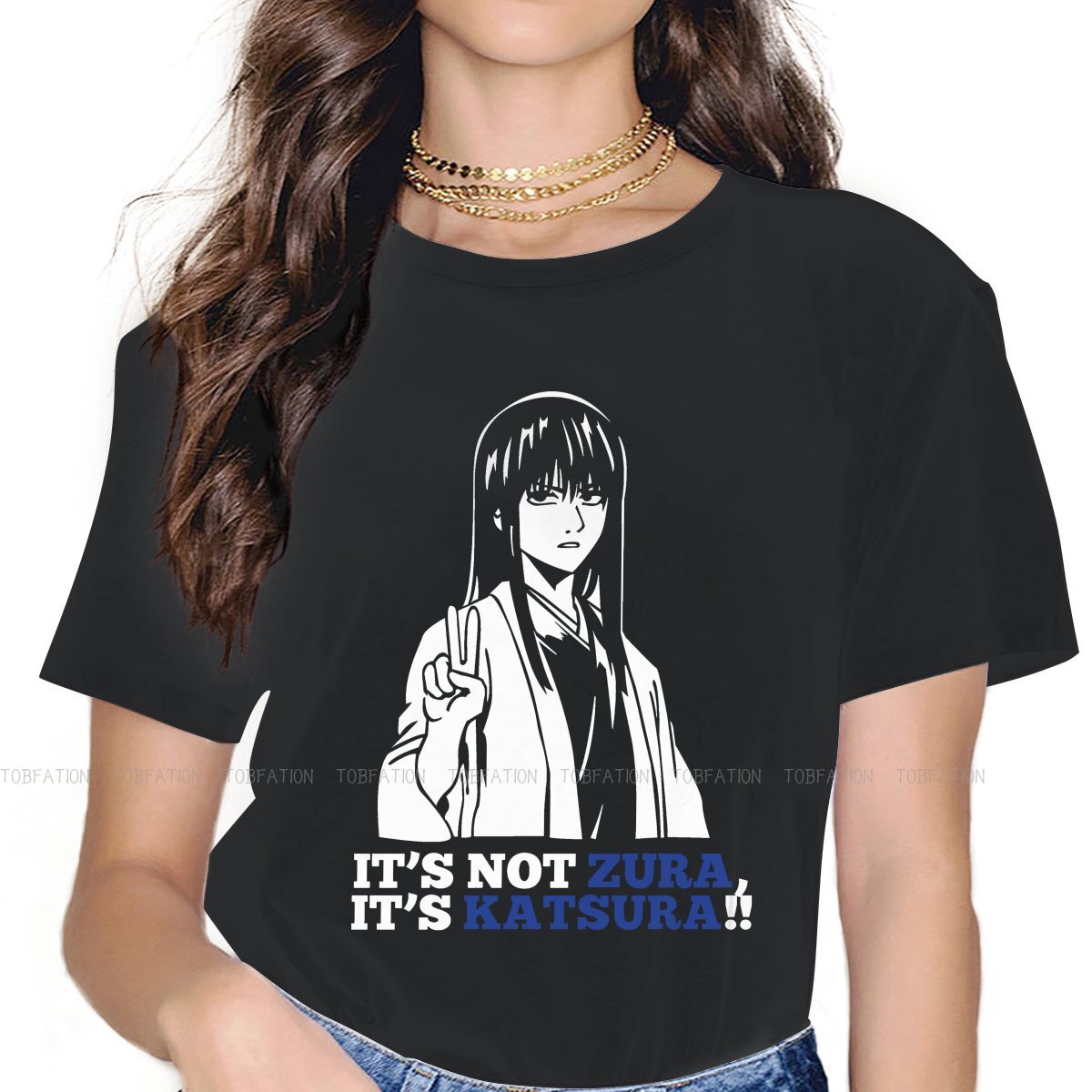 GINTAMA Katsura Kotarou Women T Shirt