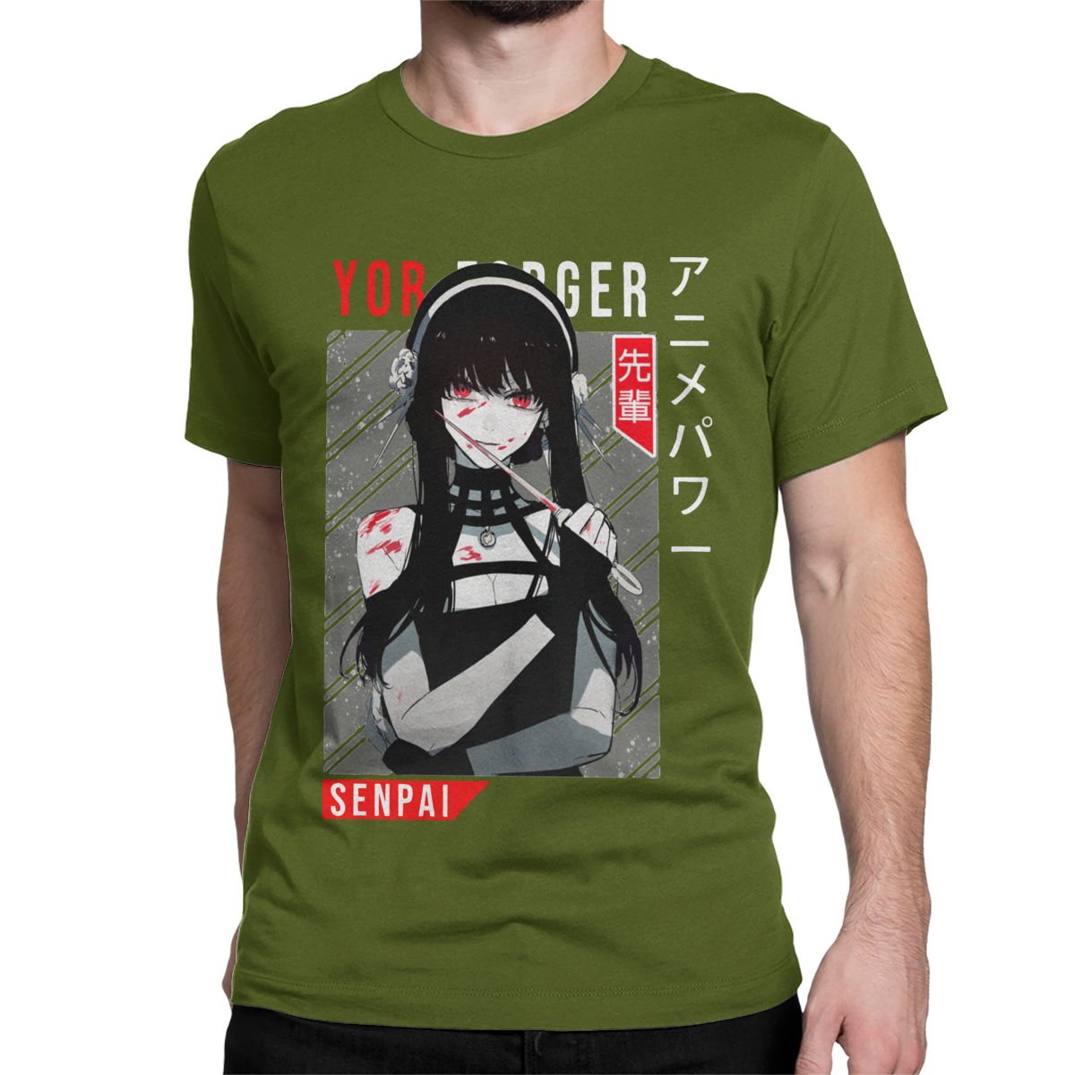 Anime Spy X Family Anime Yor Forger Assassin T Shirt