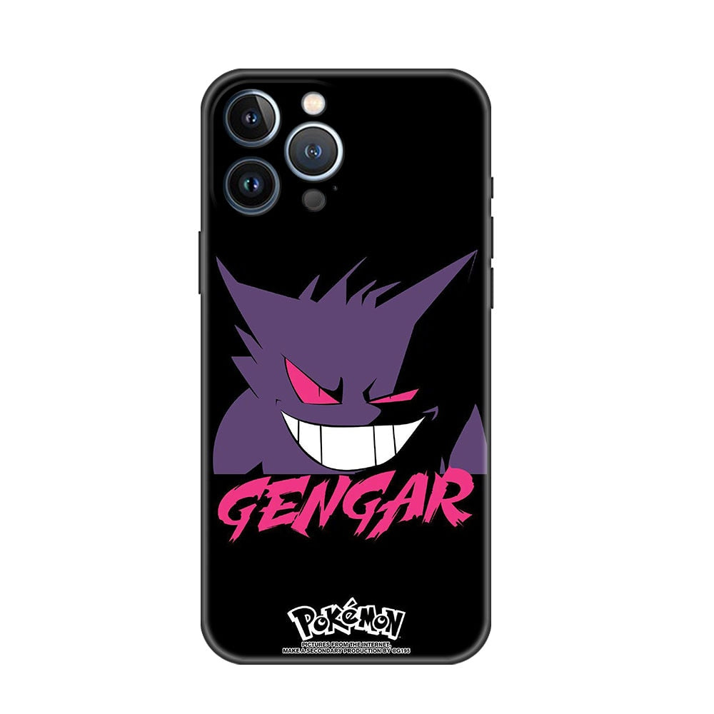 Japan Anime Pokemon Ash's Gengar Iphone Phone Case - B08