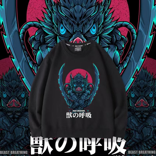 Demon Slayer Inosuke Hashibira Anime Sweatshirt | KataMoon