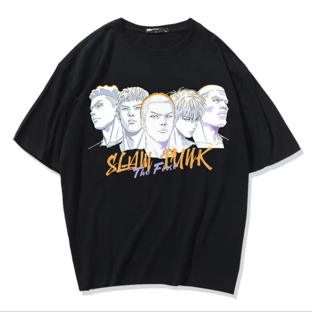 Slam Dunk Anime Basketball Short Sleeve T shirt | KataMoon