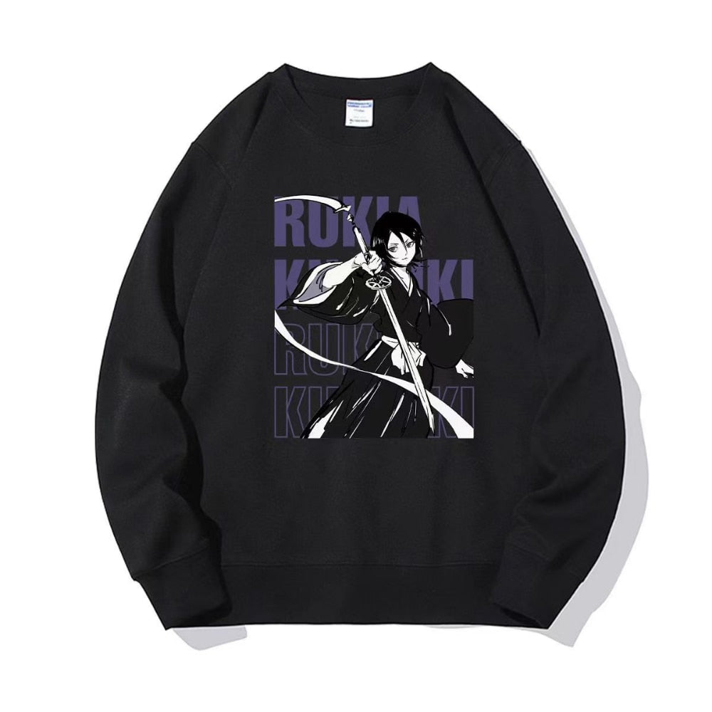Anime Bleach Kuchiki Rukia Anime Sweatshirt | KataMoon