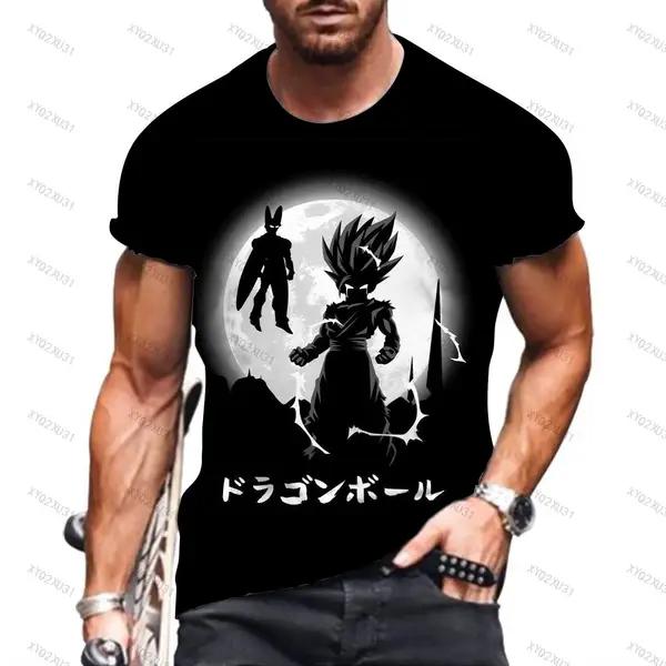 Dragon Ball Super Saiyan Gohan and Cell All-over Print T shirt