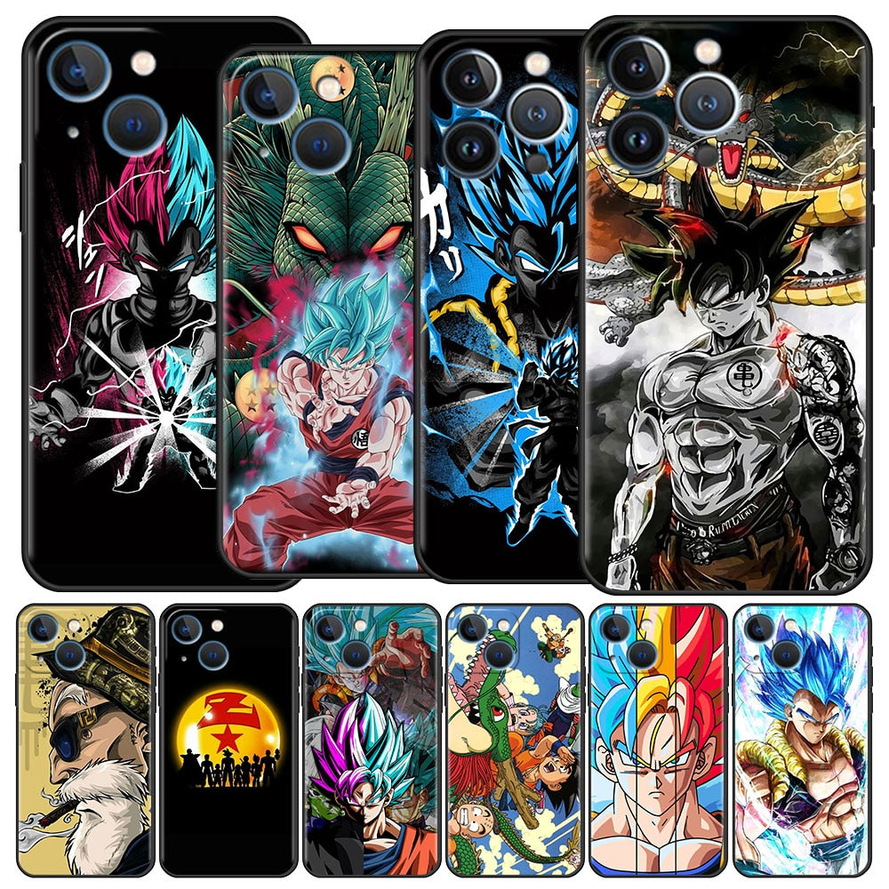 Dragon Ball Super Saiyan Goku God Iphone Phone Case