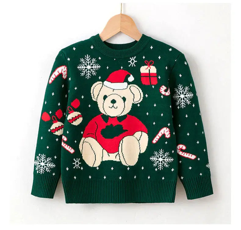 Christmas Teddy Baby Kid Sweatshirt