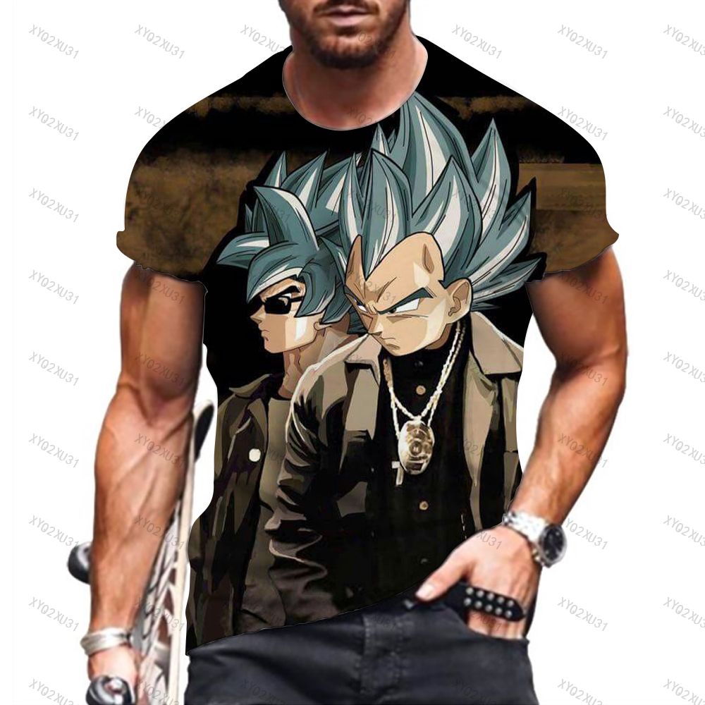 Dragon Ball Super Saiyan God Goku and Vegeta All-over Print T shirt