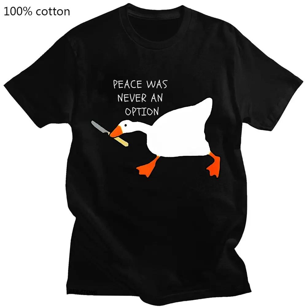Untitled Goose Game Peace Was Never An Option T Shirt
