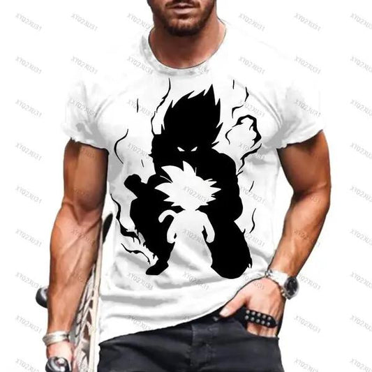 Dragon Ball Z Super Saiyan Goku Kid Men's Clothing T-shirt