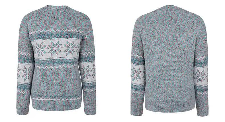 Christmas Sweaters Snowflake Women Xmas Sweatshirt