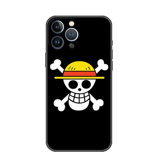 Anime One Piece Luffy Logo Iphone Phone Case