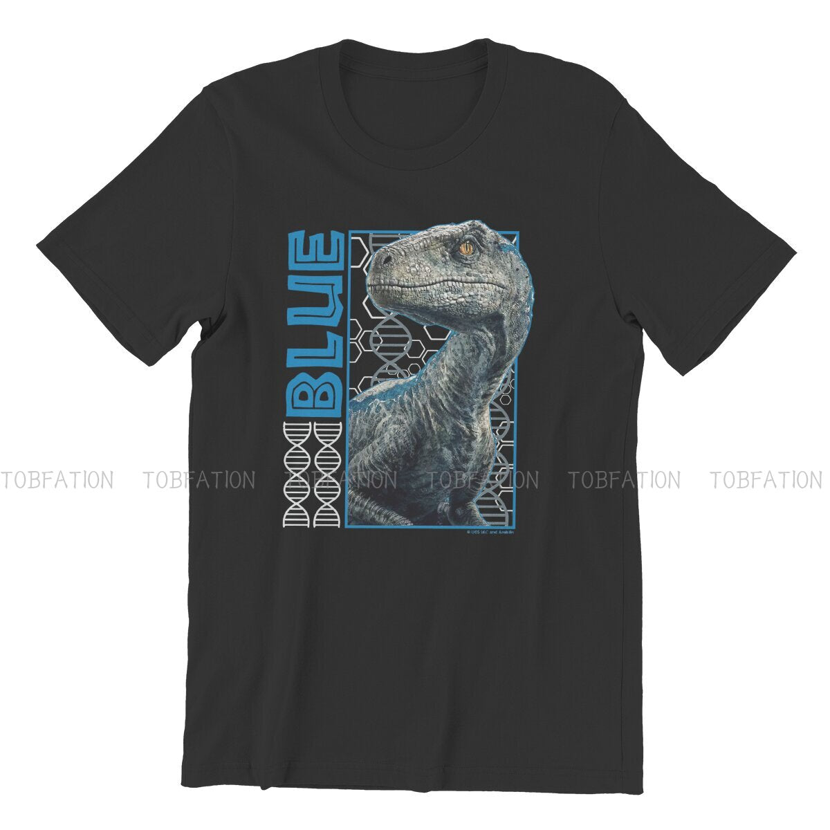 Jurassic World Fallen Kingdom Blue DNA T Shirt