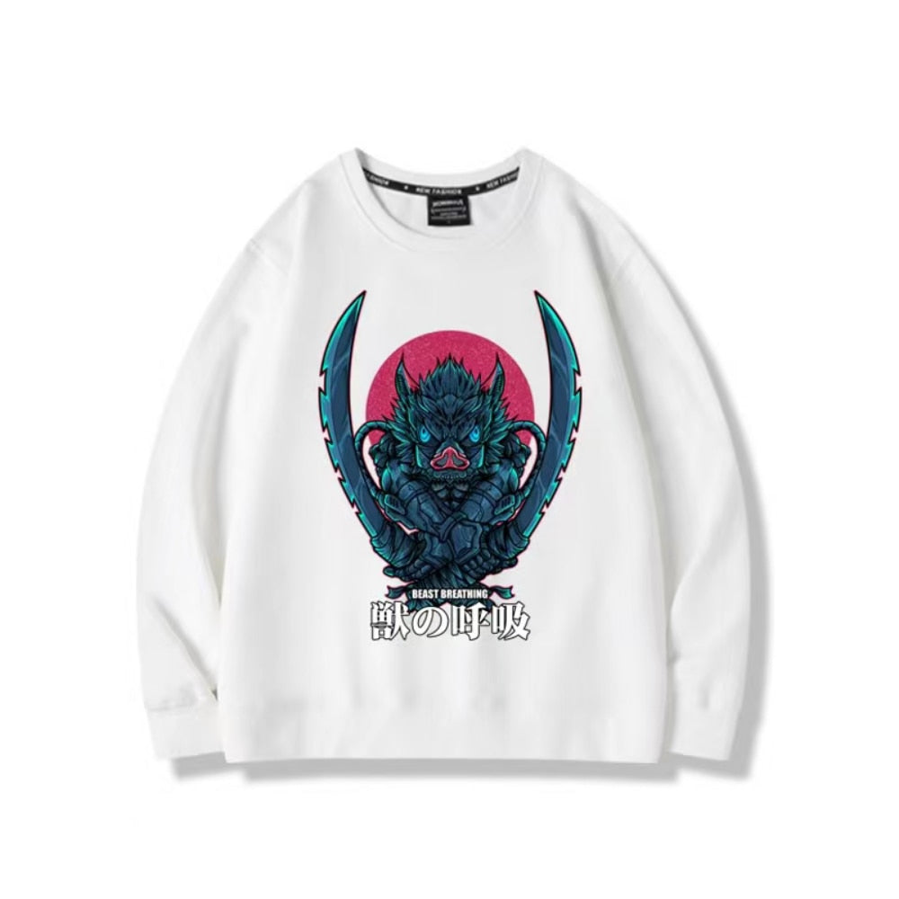 Demon Slayer Inosuke Hashibira Anime Sweatshirt | KataMoon