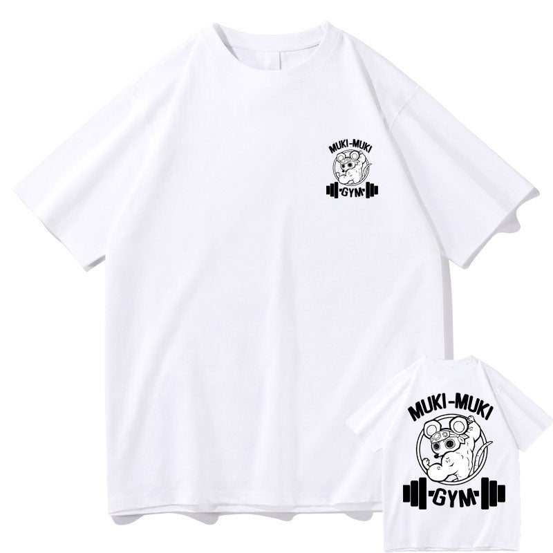 Demon Slayer Ninju Ninja Muscular Uzui Tengen Mouse Gym T shirt