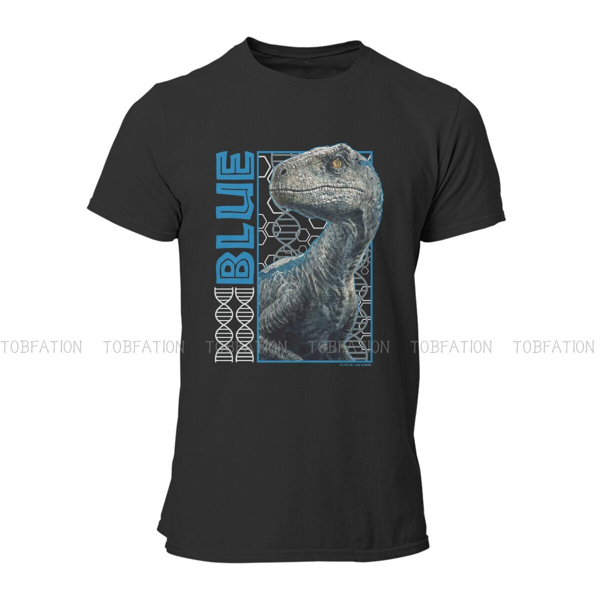 Jurassic World Fallen Kingdom Blue DNA T Shirt