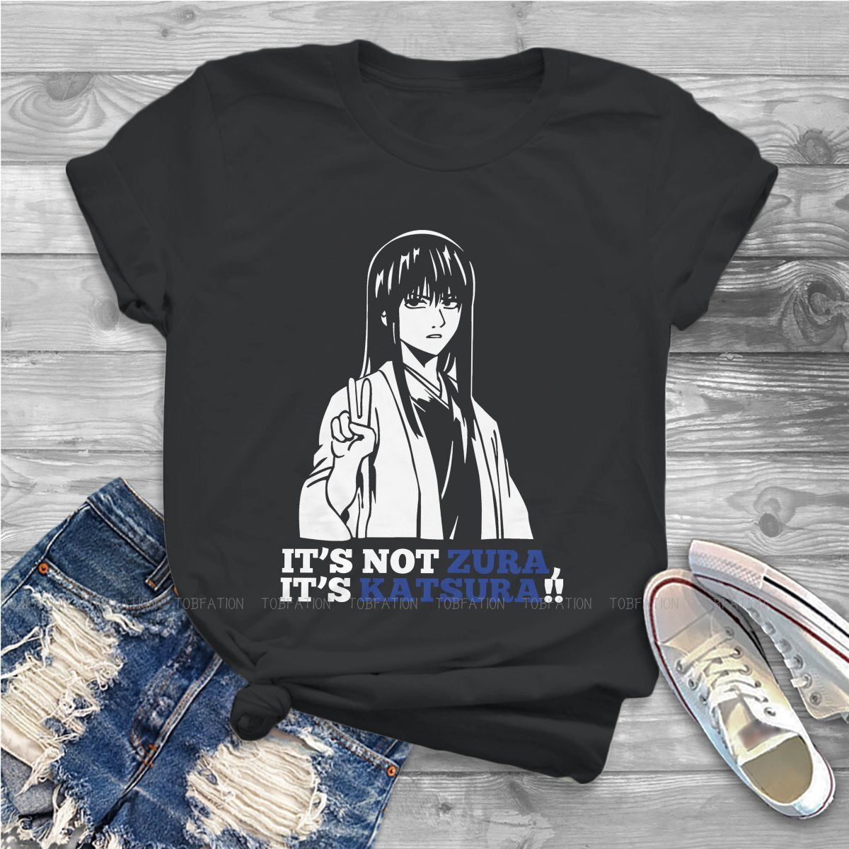 GINTAMA Katsura Kotarou Women T Shirt