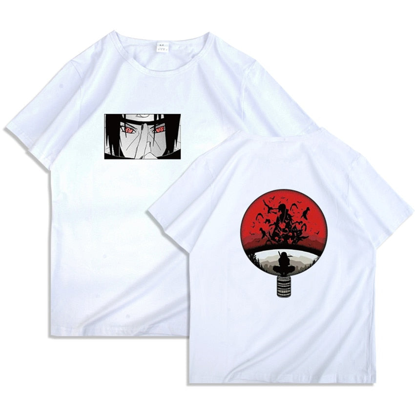 Anime Naruto Akatsuki Symbol Unisex Short Sleeve T Shirt