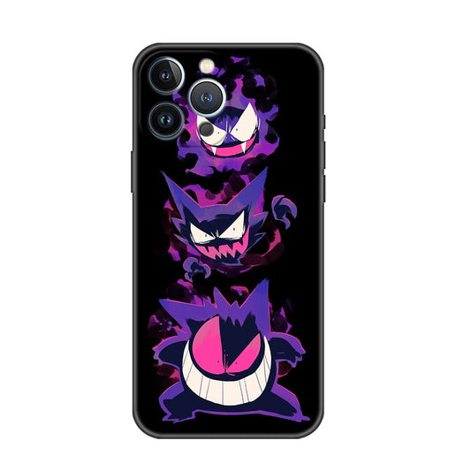 Japan Anime Pokemon Ash's Gengar Iphone Phone Case - B06