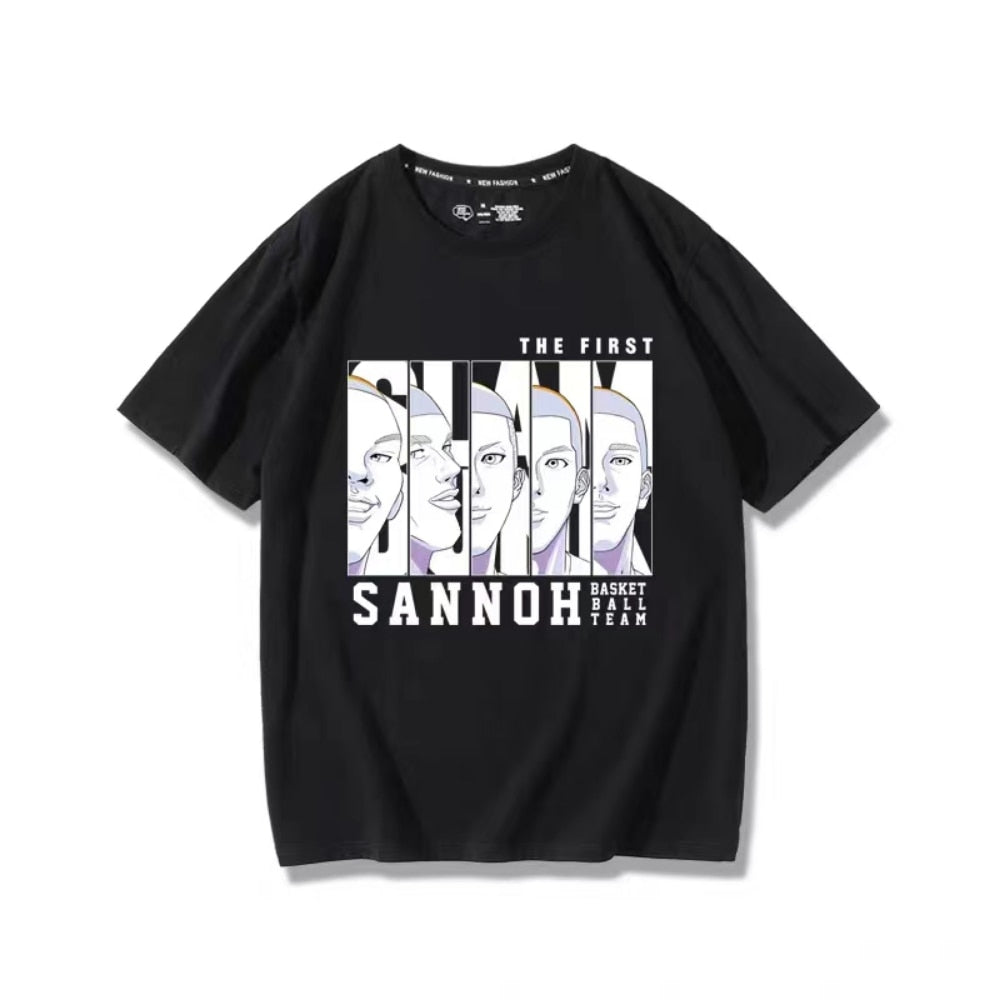 Slam Dunk Anime Basketball Short Sleeve T shirt | KataMoon