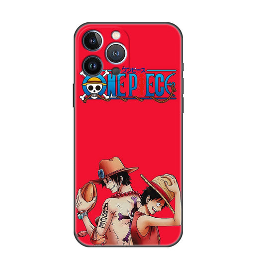 Anime One Piece Luffy and Ace Iphone Phone Case