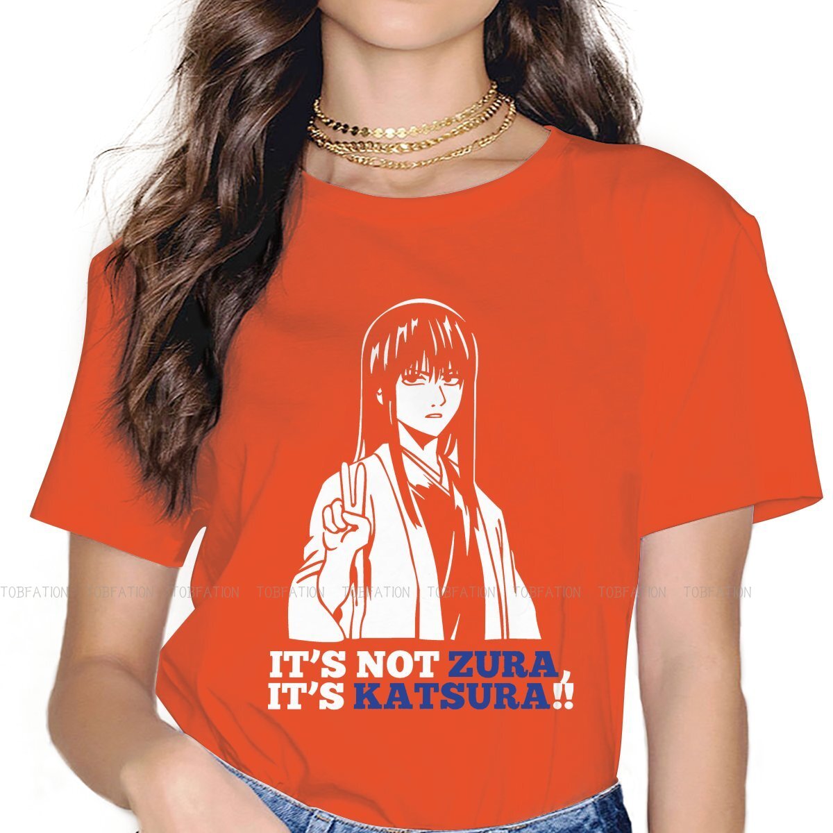 GINTAMA Katsura Kotarou Women T Shirt