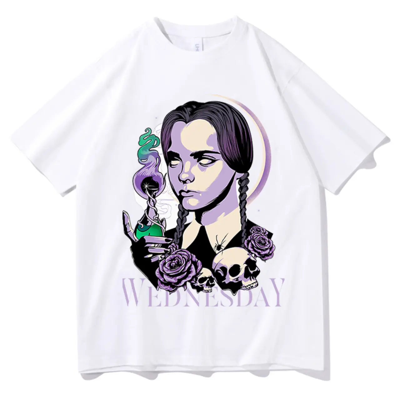 Streetwear Wednesday Addams Family T Shirt