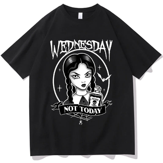 Addams Family Wednesday Not Today T Shirt - KataMoon