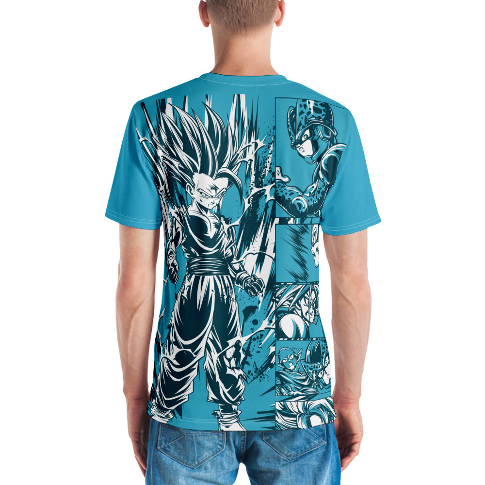 Dragon Ball Super Saiyan Gohan VS Cell All-Over Print T shirt - KM0012AOT
