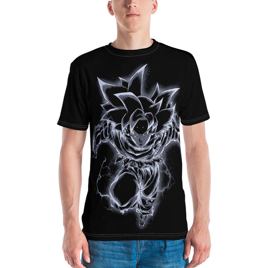 Dragon Ball Super Saiyan Goku UI All-Over Print T shirt