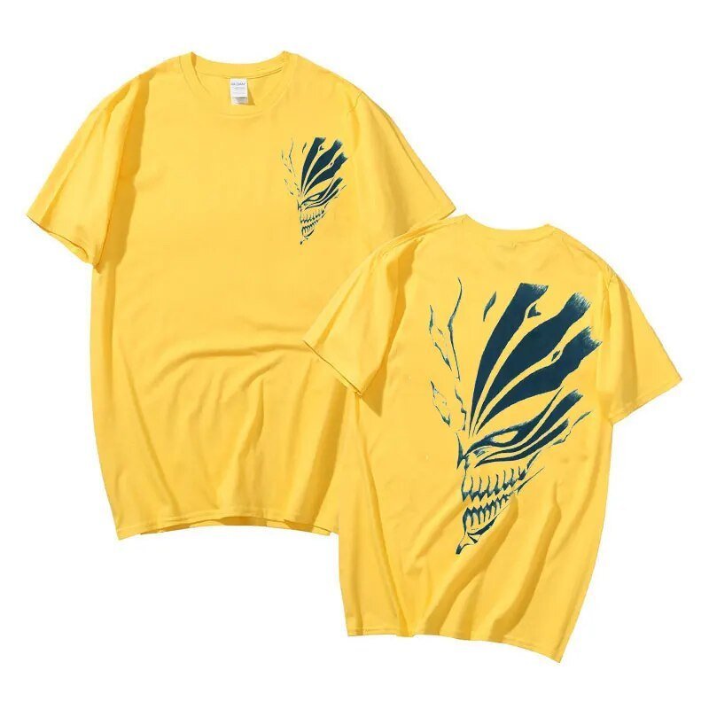Anime BLEACH Mask Unisex T shirt - KataMoon