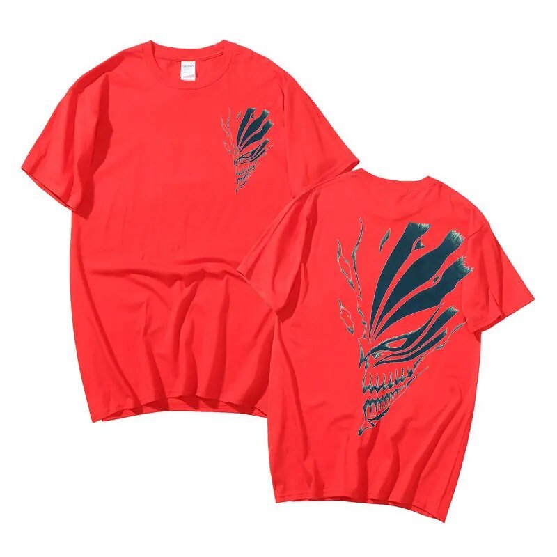 Anime BLEACH Mask Unisex T shirt - KataMoon