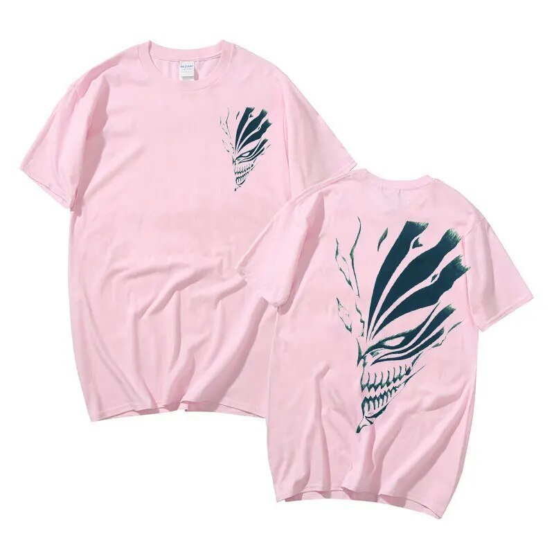 Anime BLEACH Mask Unisex T shirt - KataMoon
