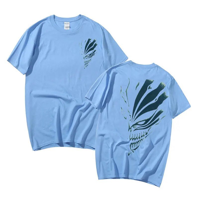 Anime BLEACH Mask Unisex T shirt - KataMoon