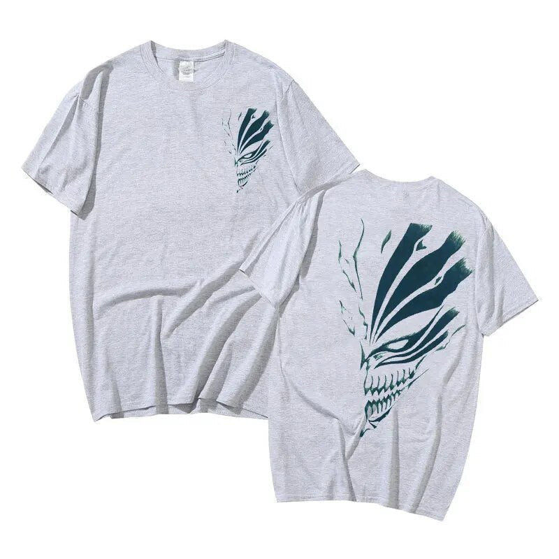 Anime BLEACH Mask Unisex T shirt - KataMoon