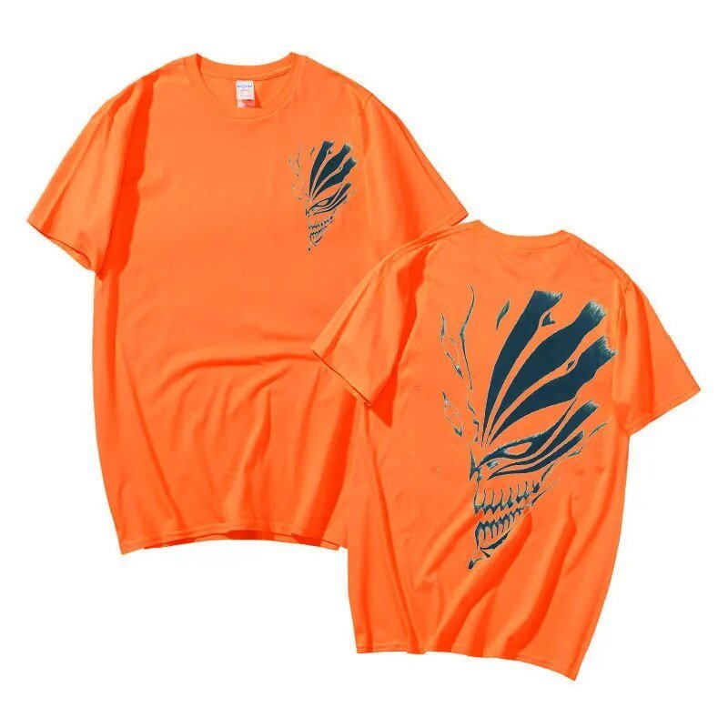 Anime BLEACH Mask Unisex T shirt - KataMoon