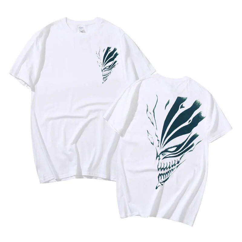 Anime BLEACH Mask Unisex T shirt - KataMoon
