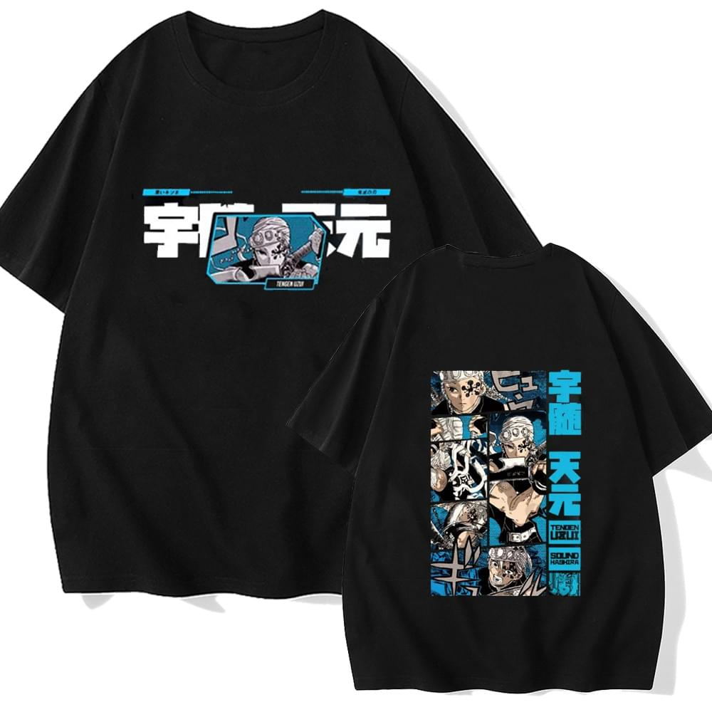 Anime Demon Slayer Kimetsu No Yaiba Tengen Uzui T Shirt - KataMoon