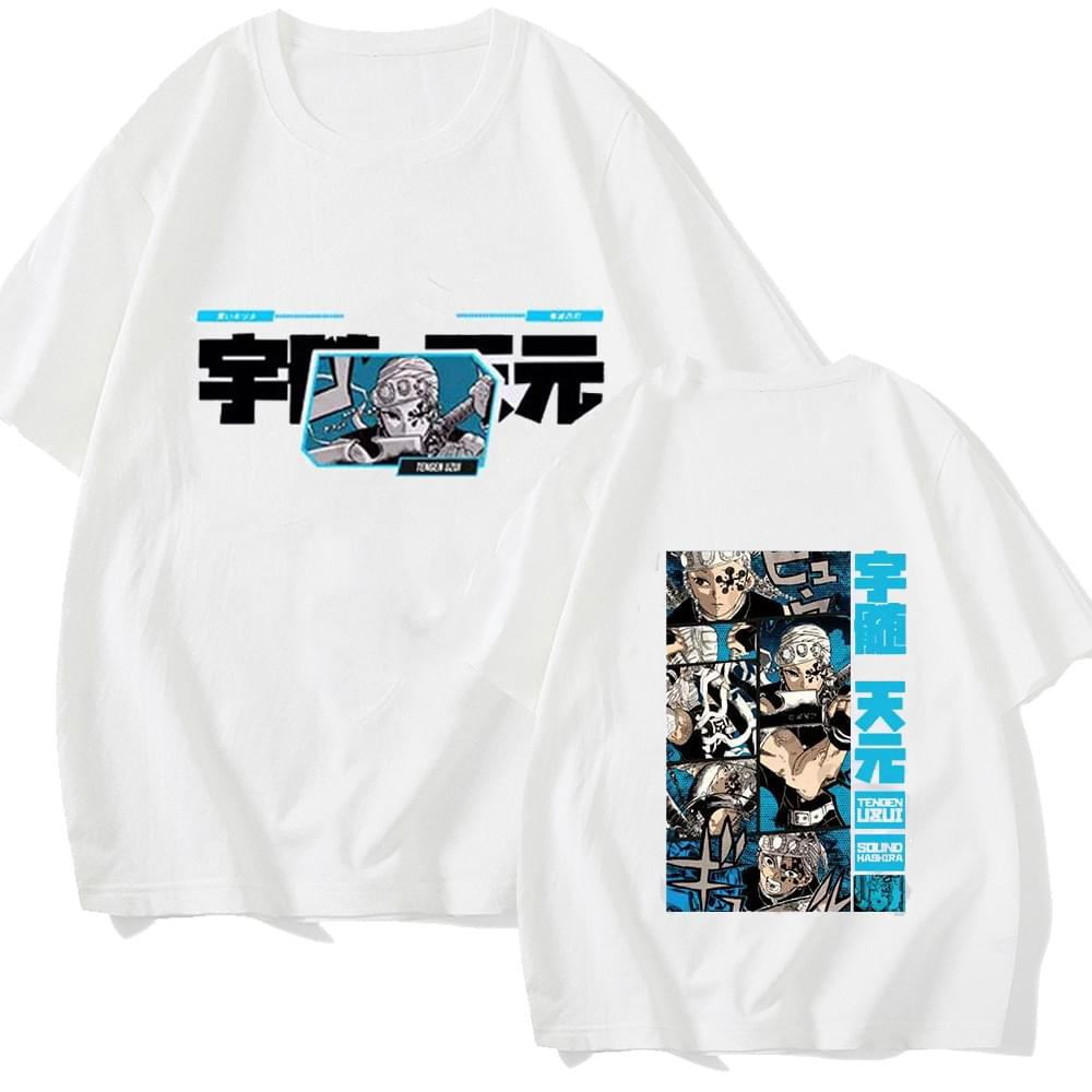 Anime Demon Slayer Kimetsu No Yaiba Tengen Uzui T Shirt - KataMoon