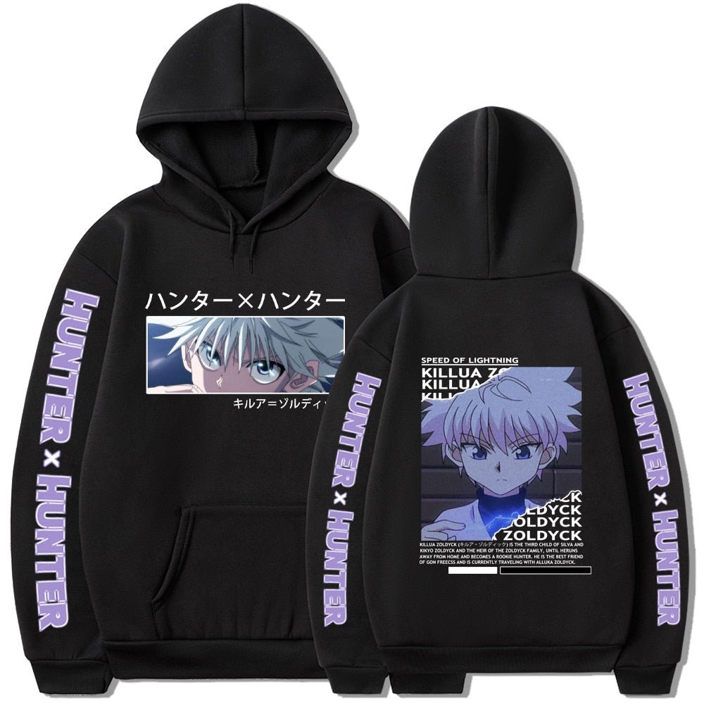Anime Hunter X Hunter Killua Zoldyck Unisex Hoodie - KataMoon