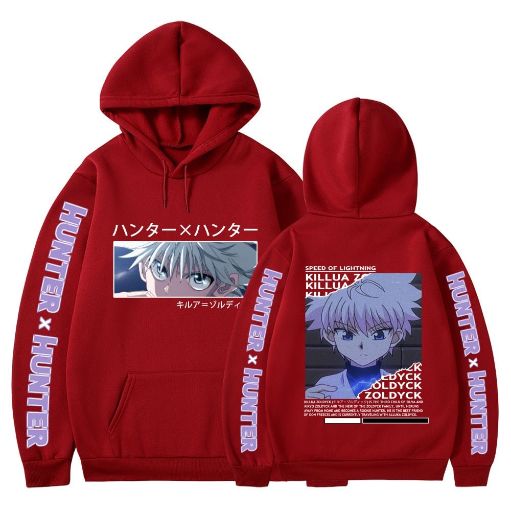 Anime Hunter X Hunter Killua Zoldyck Unisex Hoodie - KataMoon