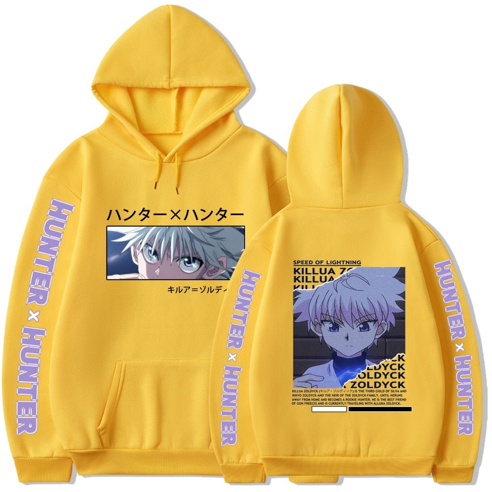 Anime Hunter X Hunter Killua Zoldyck Unisex Hoodie - KataMoon