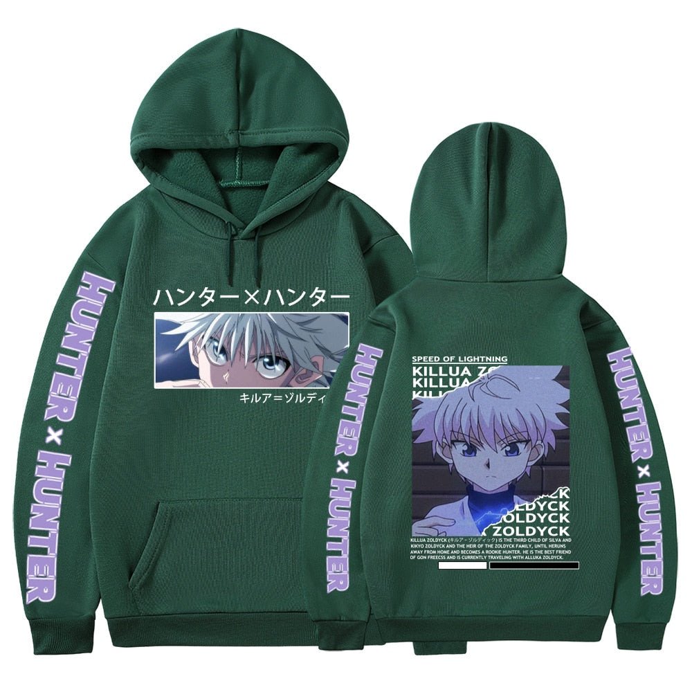 Anime Hunter X Hunter Killua Zoldyck Unisex Hoodie - KataMoon