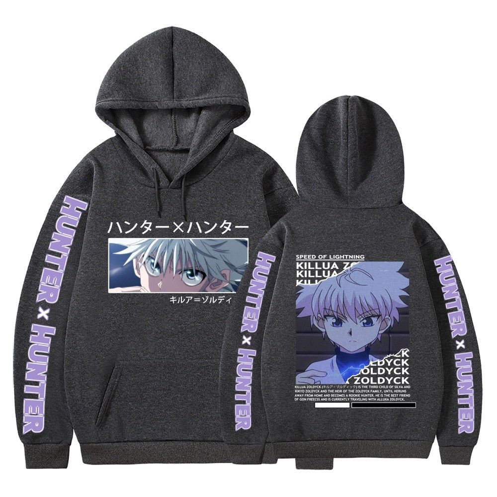 Anime Hunter X Hunter Killua Zoldyck Unisex Hoodie - KataMoon