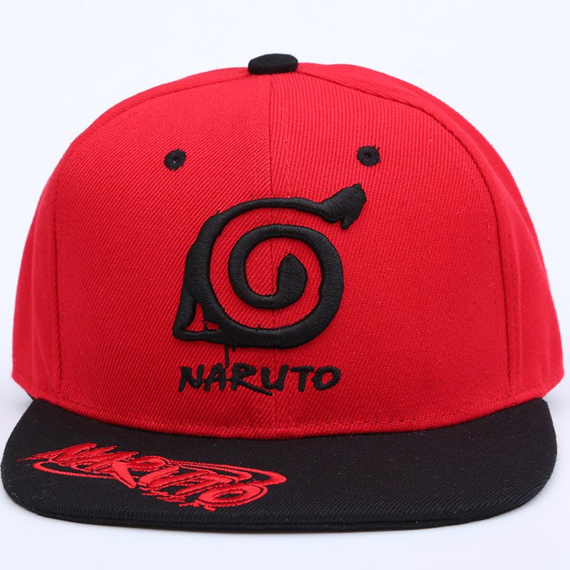 Anime Naruto Hip Hop Hat Embroidery Snapback Cap - KataMoon