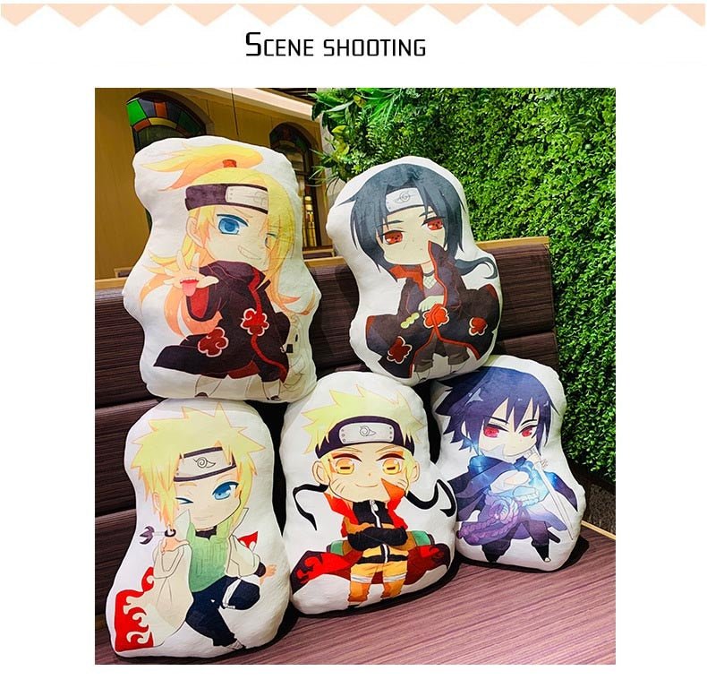 Anime Naruto Shippuden Sasuke Akatsuki Itachi Deidara Special Pillow Doll - KataMoon