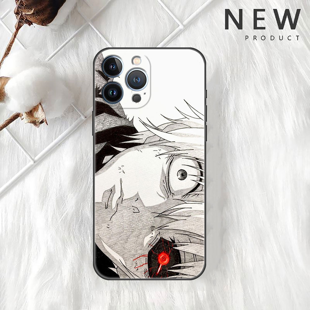 Anime Tokyo Ghoul Kaneki Eyes Iphone Phone Case - KataMoon