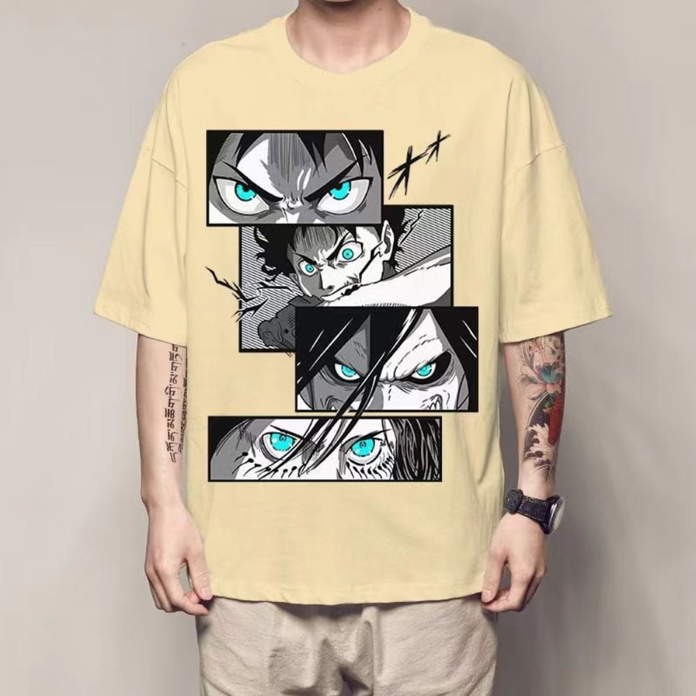 Attack on Titan Eren Yeager Unisex T Shirt - KataMoon