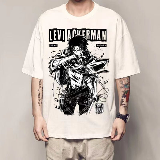 Attack on Titan Levi Ackerman Unisex T shirt - KataMoon