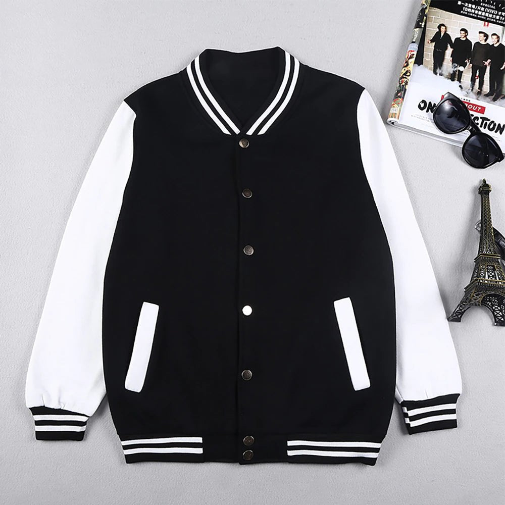 Custom Baseball Jacket - Your OWN Design, Logo, Text, Photos - KataMoon